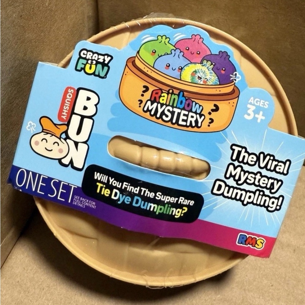 Five Below Squishy Bun Mystery Dumpling! Will You Find The Super Rare Tie Dye